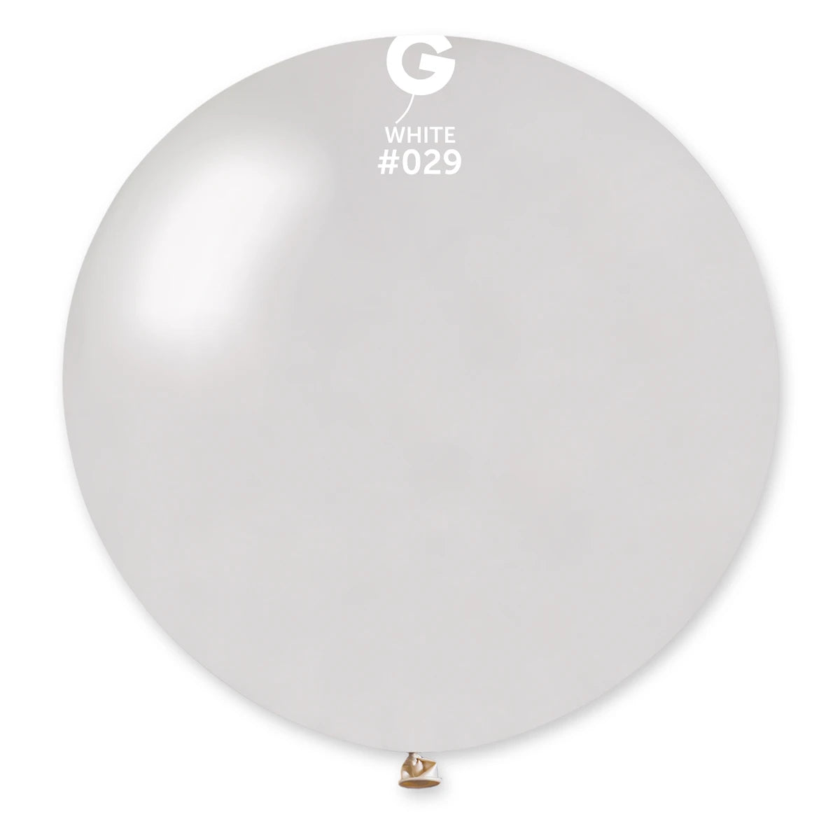 Gemar Single Count Metallic Solid Color Latex - 31in