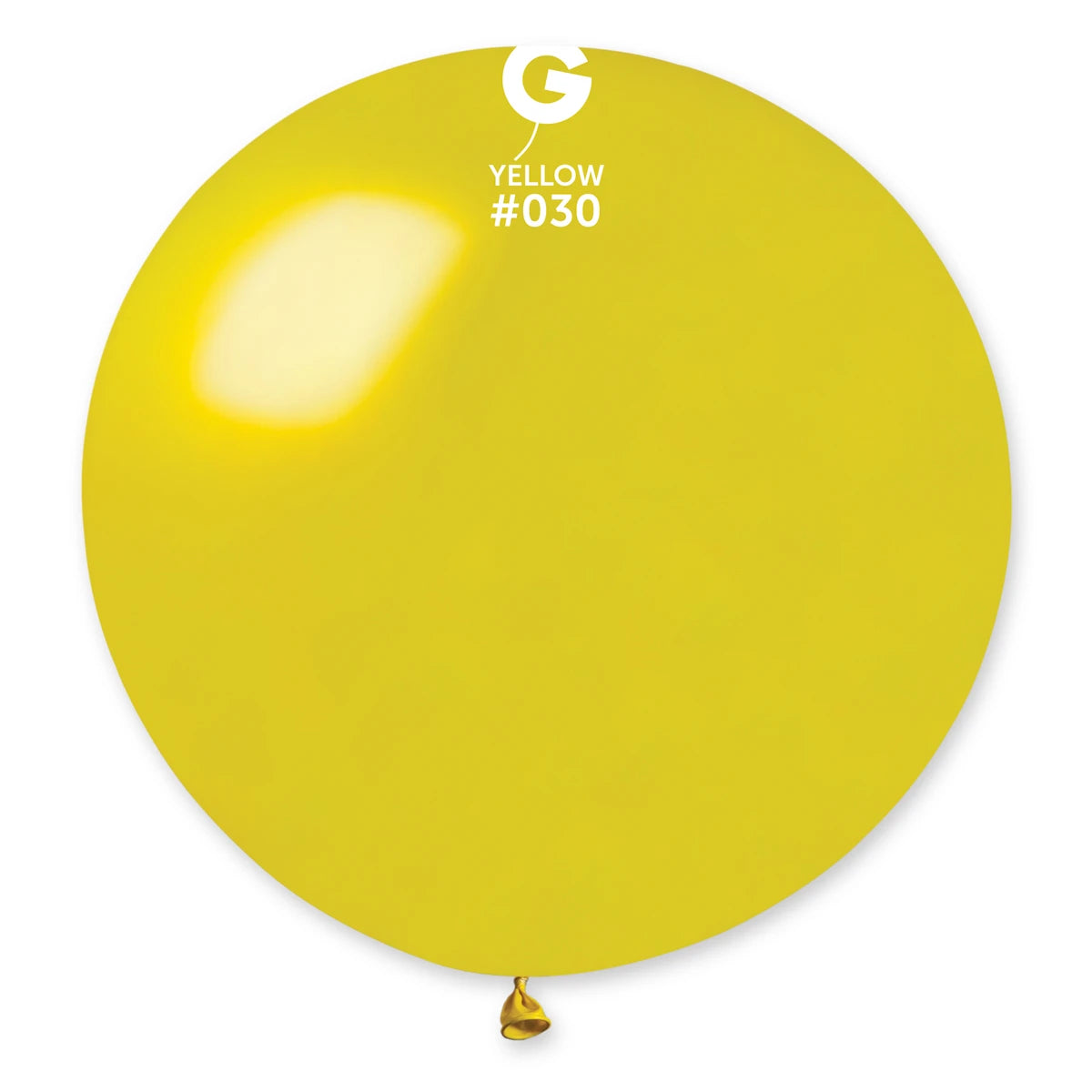 Gemar Single Count Metallic Solid Color Latex - 31in