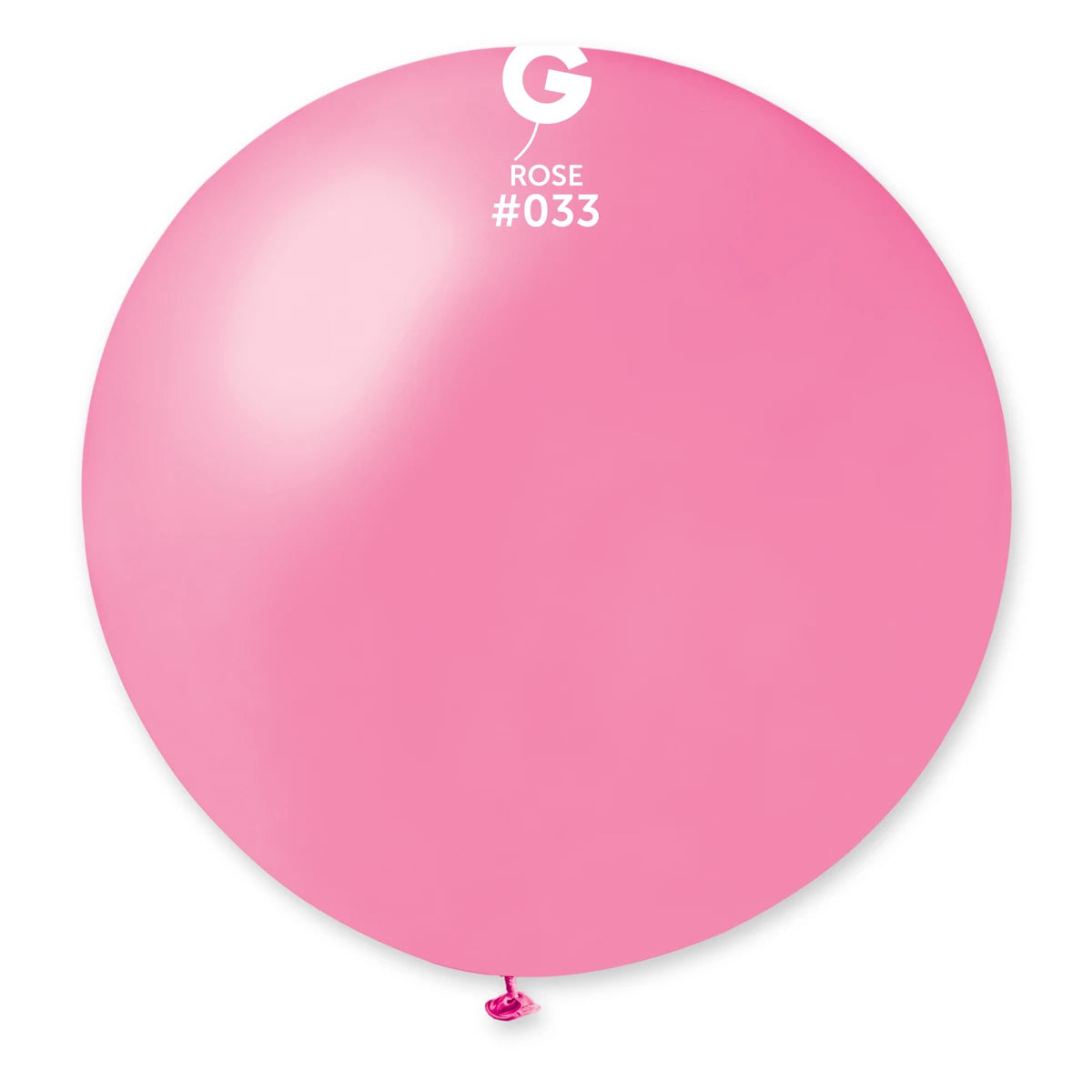 Gemar Single Count Metallic Solid Color Latex - 31in