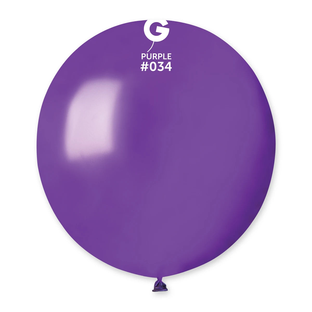 Gemar 25 Count Metallic Solid Color Latex - 19in