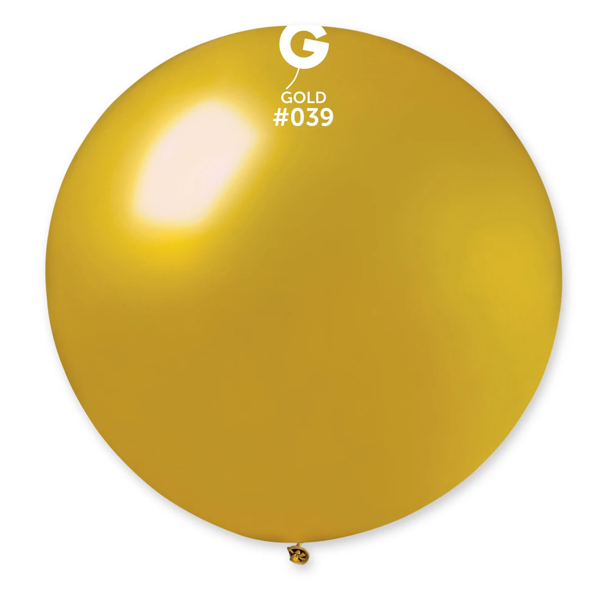 Gemar Single Count Metallic Solid Color Latex - 31in
