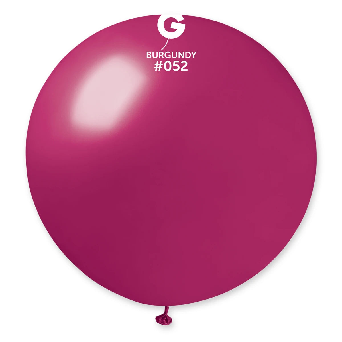 Gemar Single Count Metallic Solid Color Latex - 31in
