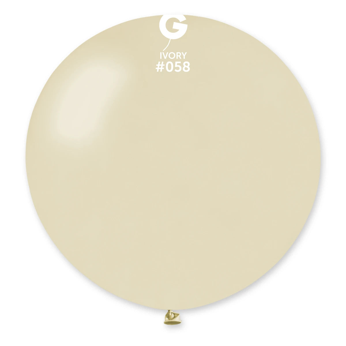 Gemar Single Count Metallic Solid Color Latex - 31in