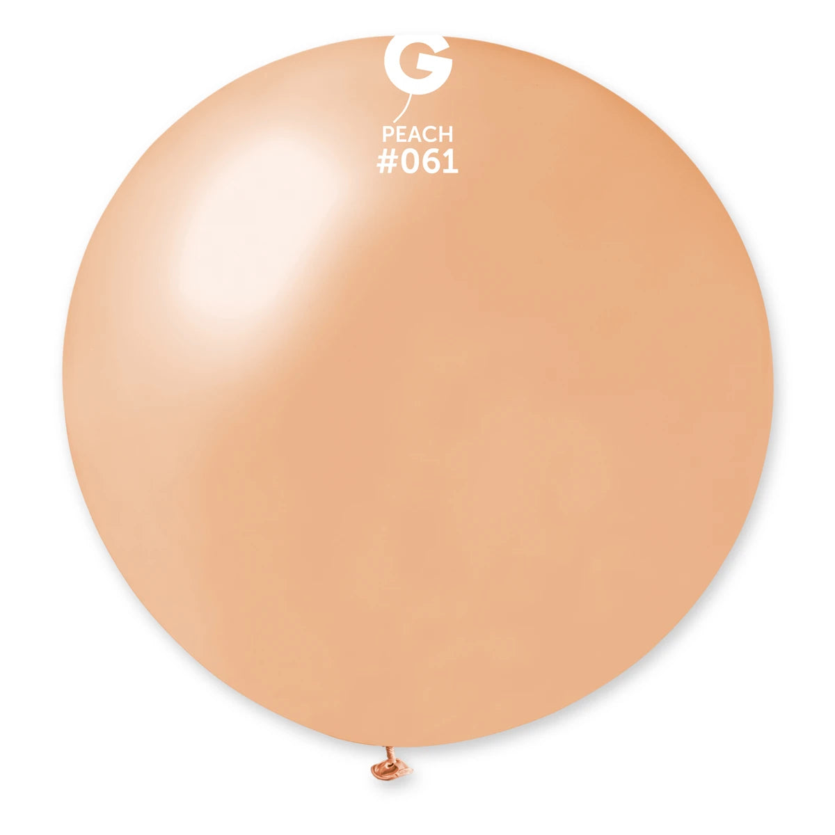 Gemar Single Count Metallic Solid Color Latex - 31in