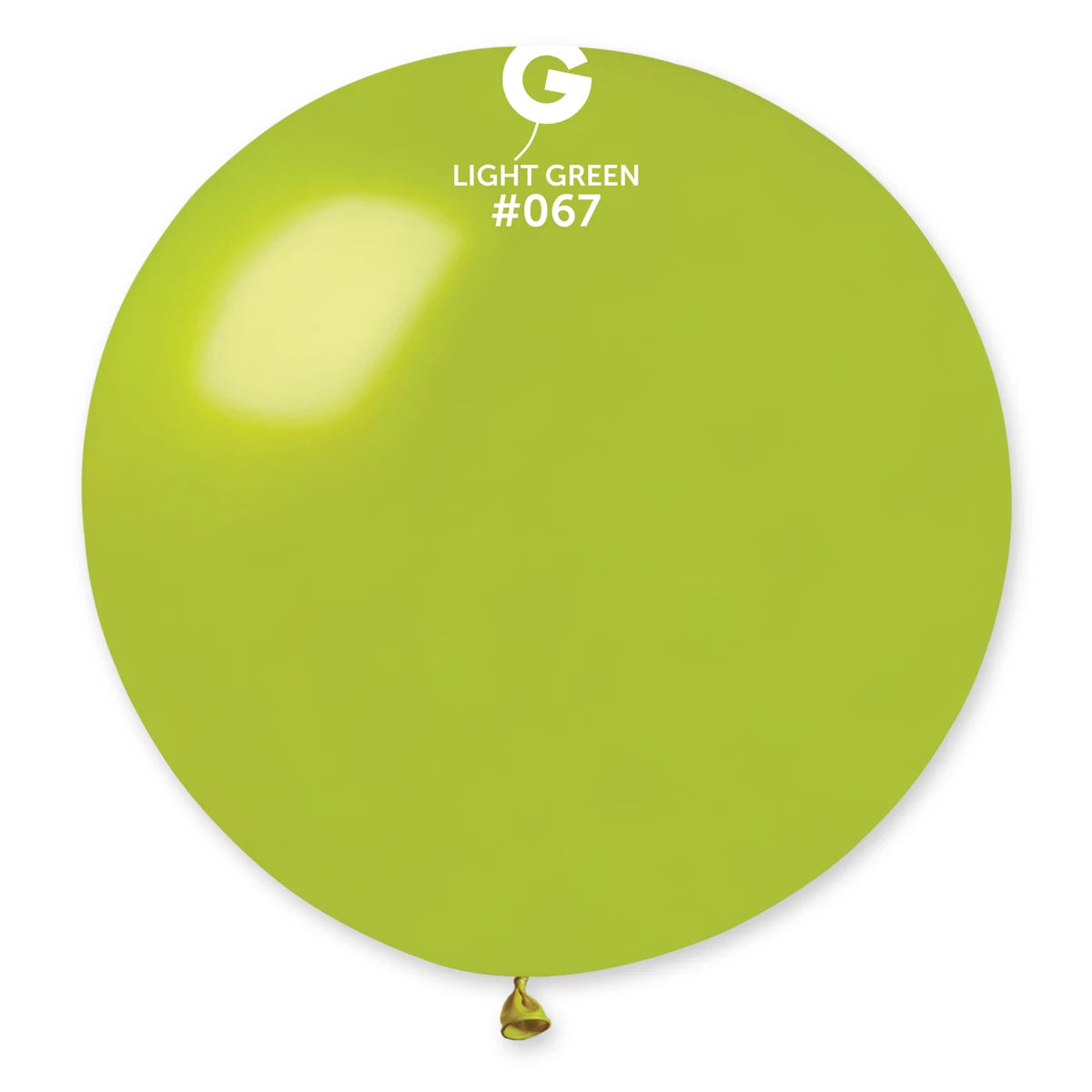 Gemar Single Count Metallic Solid Color Latex - 31in