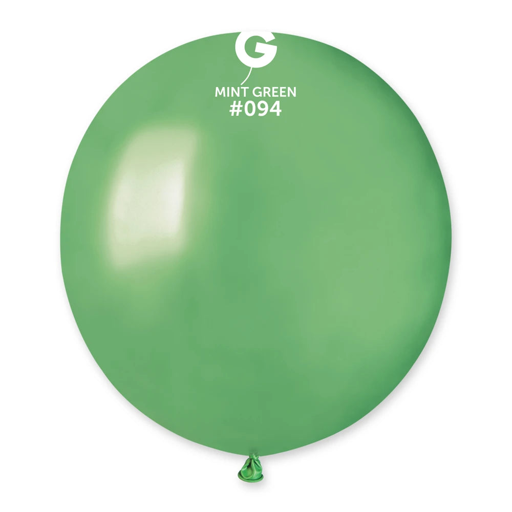 Gemar 25 Count Metallic Solid Color Latex - 19in