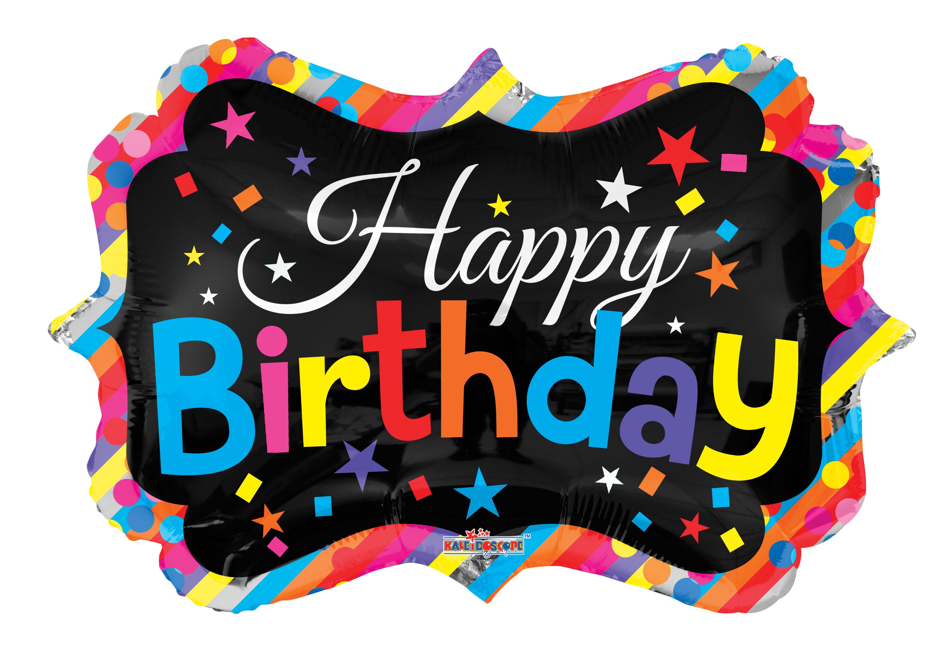Happy Birthday Colorful Marquee 28