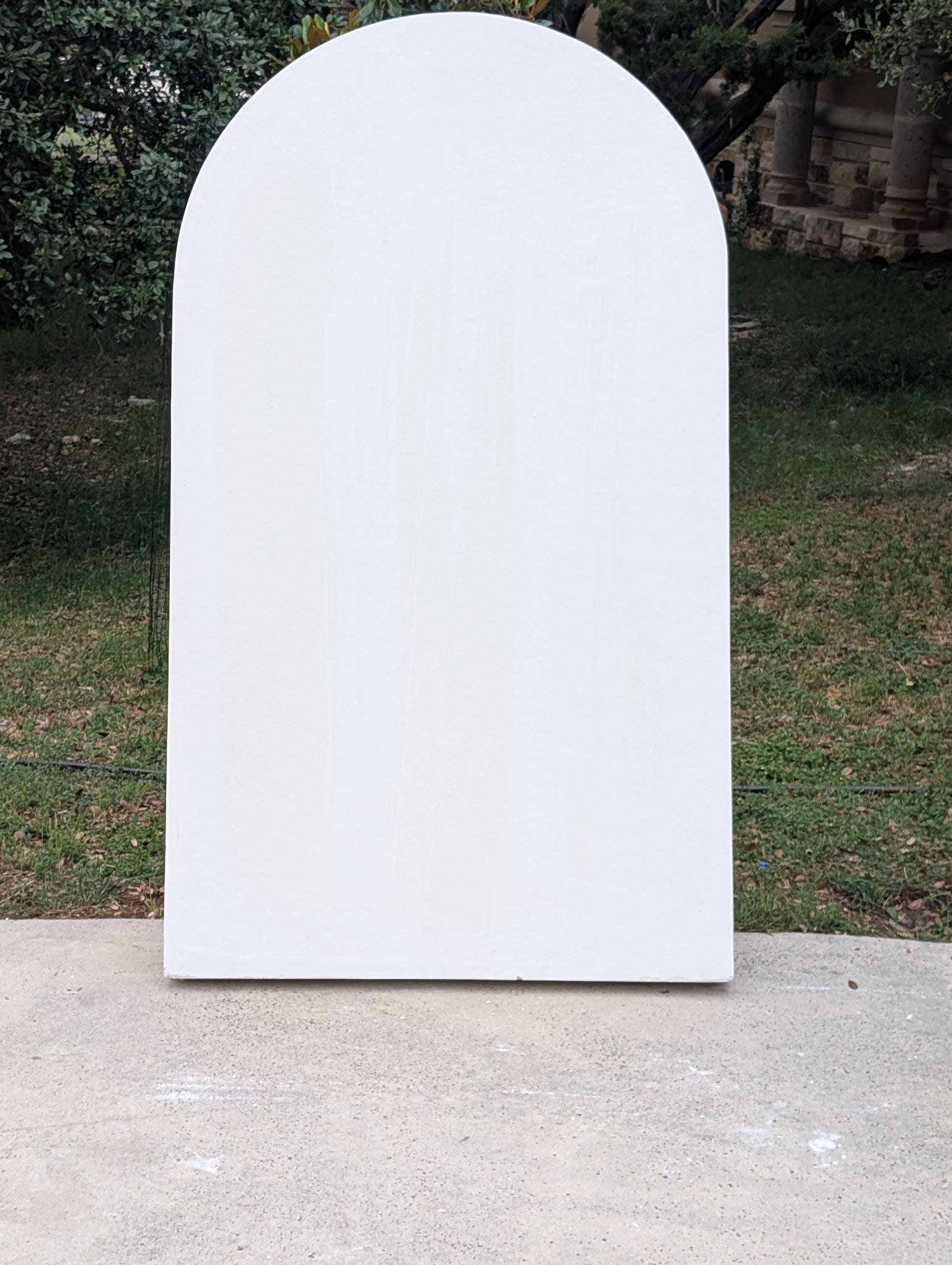 Solid Arch Backdrop Rental
