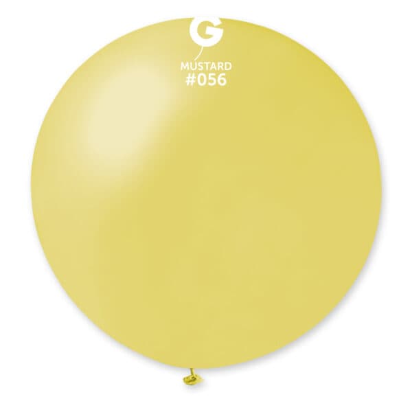 Gemar Single Count Metallic Solid Color Latex - 31in