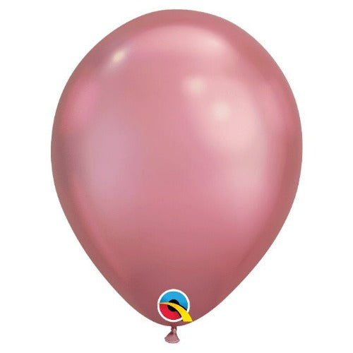 Chrome Mauve Latex Balloon