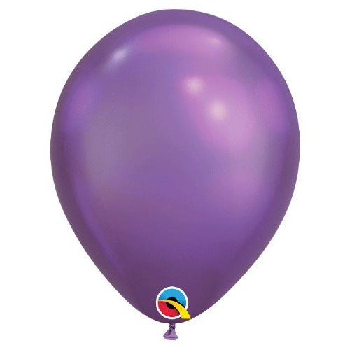 Chrome Purple Latex Balloon