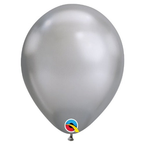Chrome Silver Latex Balloon