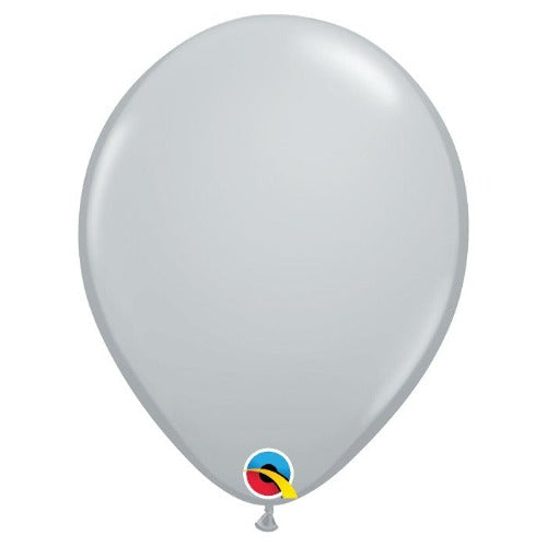 Gray Latex Balloon