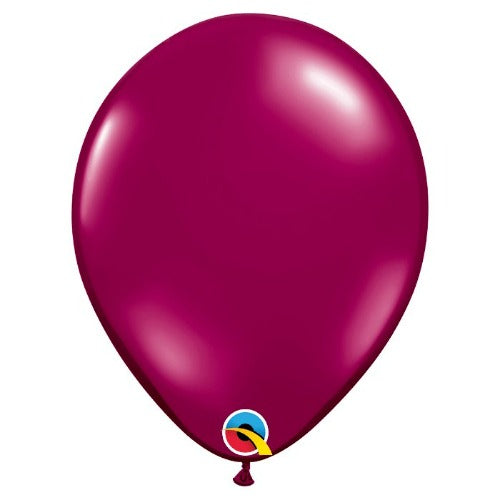 Sparkling Burgundy Latex Balloon