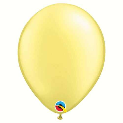 Pearl Lemon Chiffon Latex Balloon