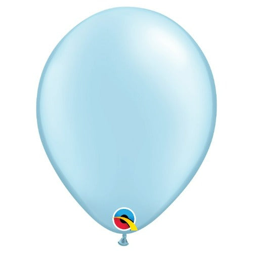 Pearl Light Blue Latex Balloon