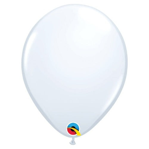 White Latex Balloon