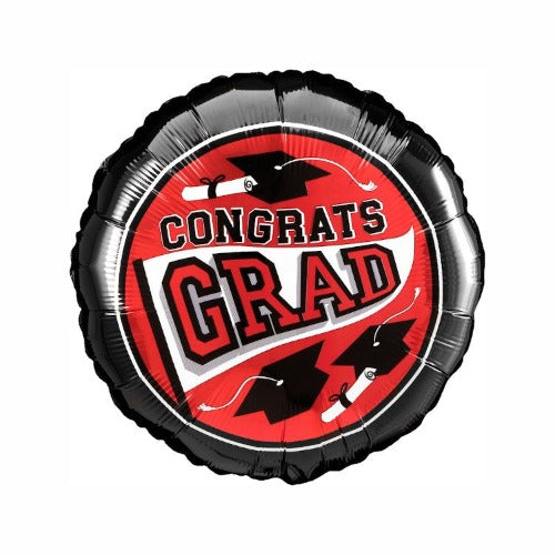 Congrats Grad Colored Balloons – Balloons Design and Delivery