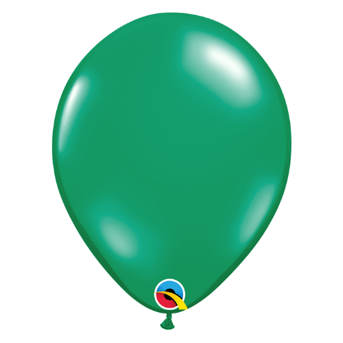 Jewel Tone Emerald Green Latex Balloon