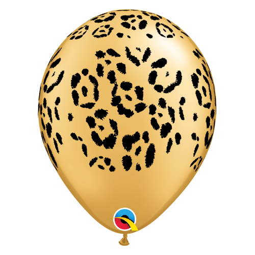 Leopard Print Latex Balloon