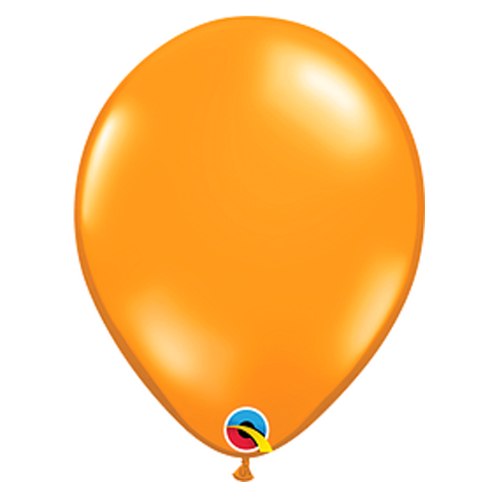 Jewel Tone Mandarin Orange Latex Balloon
