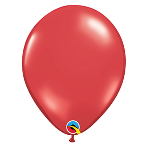 Jewel Tone Ruby Red Latex Balloon