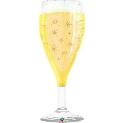 Champagne Glass Sparkle Large Balloon