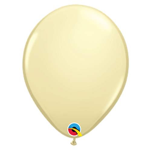 Silk Ivory Latex Balloon